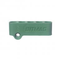 Mágneses tartó 5 bites BITMAG ™ műanyag zöld